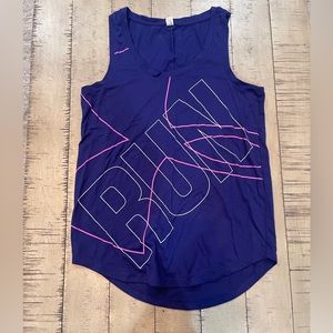 Purple under Armour tank